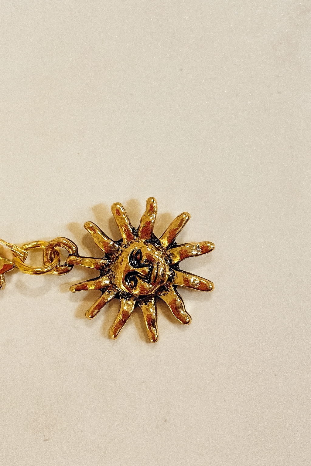 Sun Charm Necklace