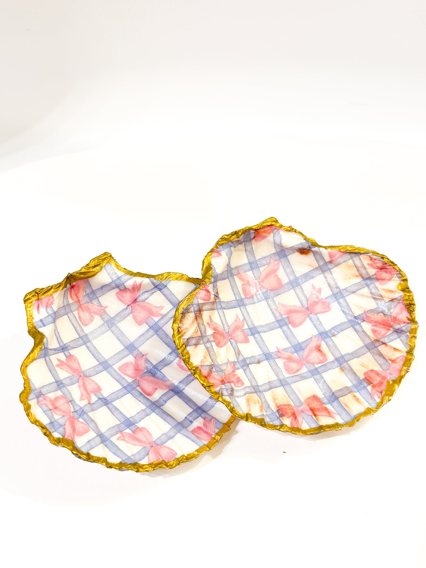 Blessings Bow Shell Dishes 2 Piece
