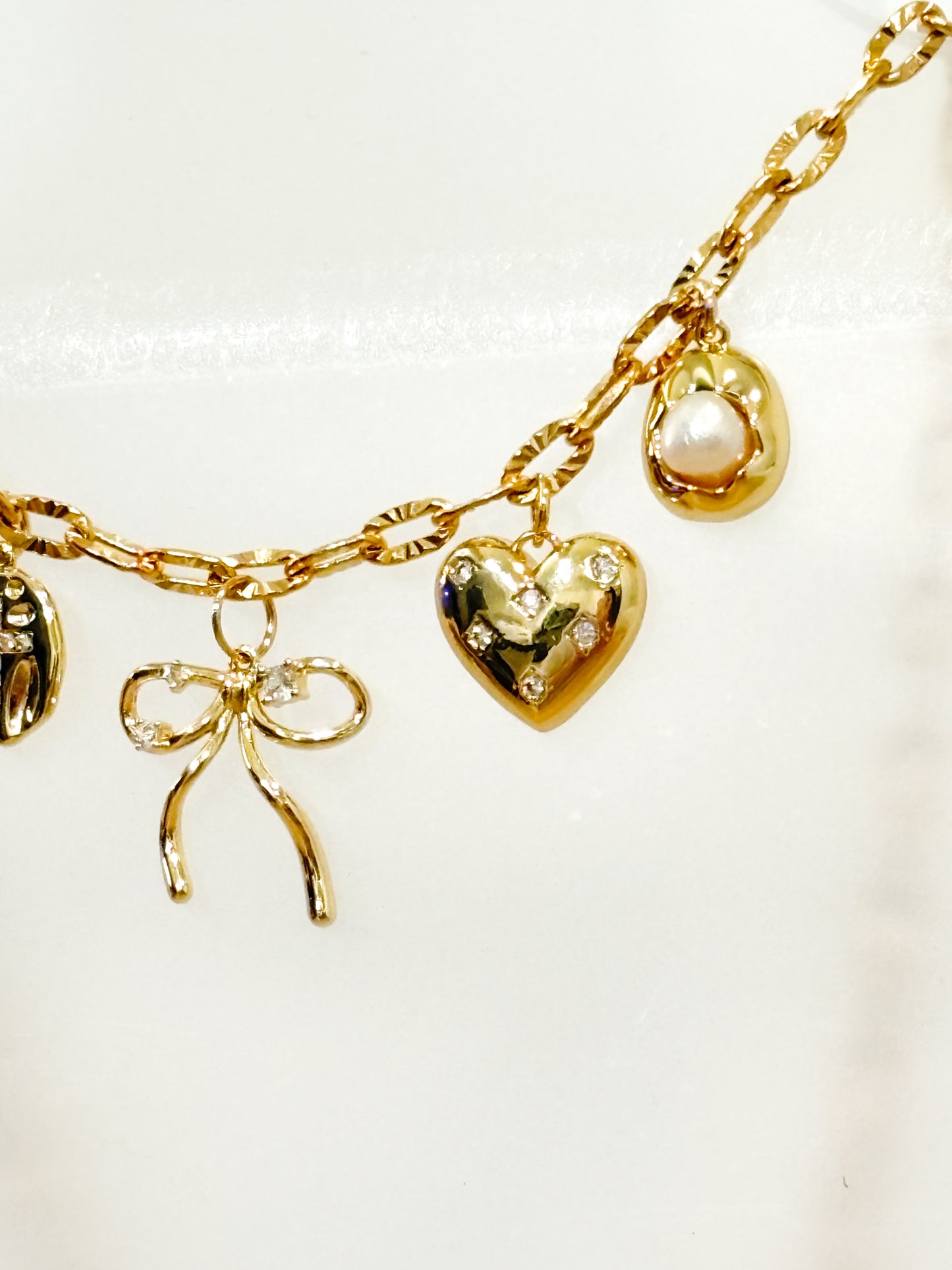 Grace & Glitter Charm Necklace