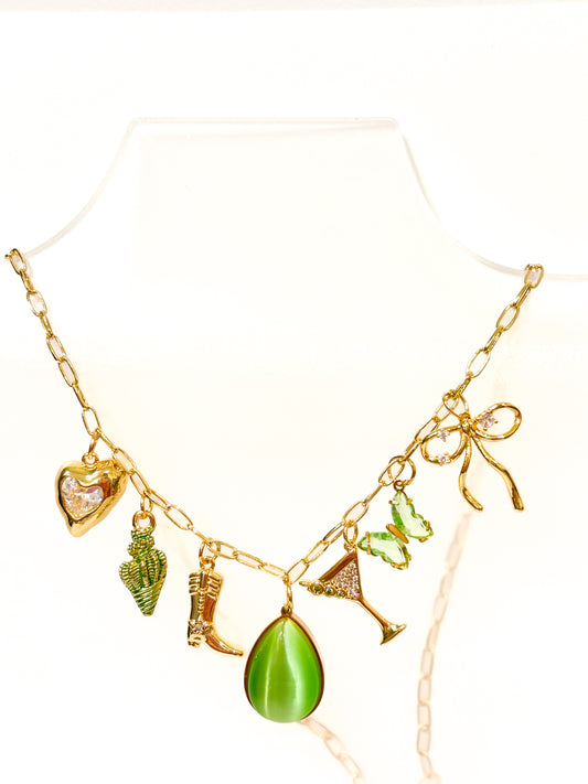Symbols of Joy Charm Necklace