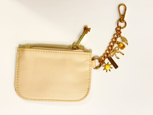 Golden Sun Charm Mini Pouch
