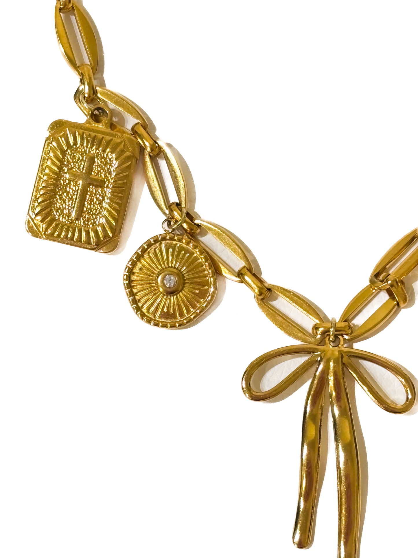 Blessings in Gold Necklace