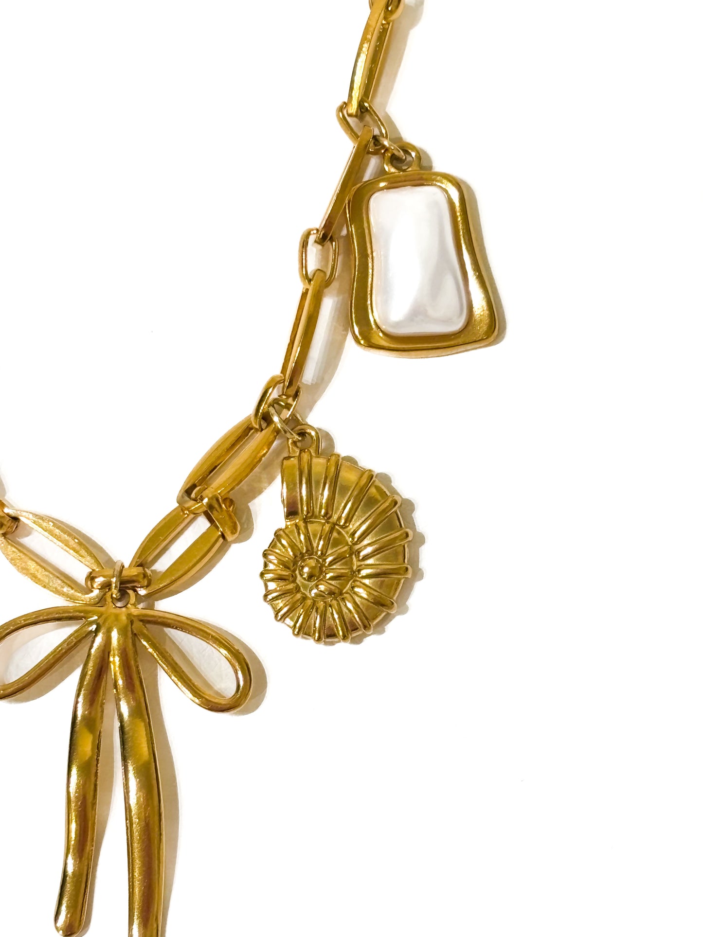 Blessings in Gold Necklace