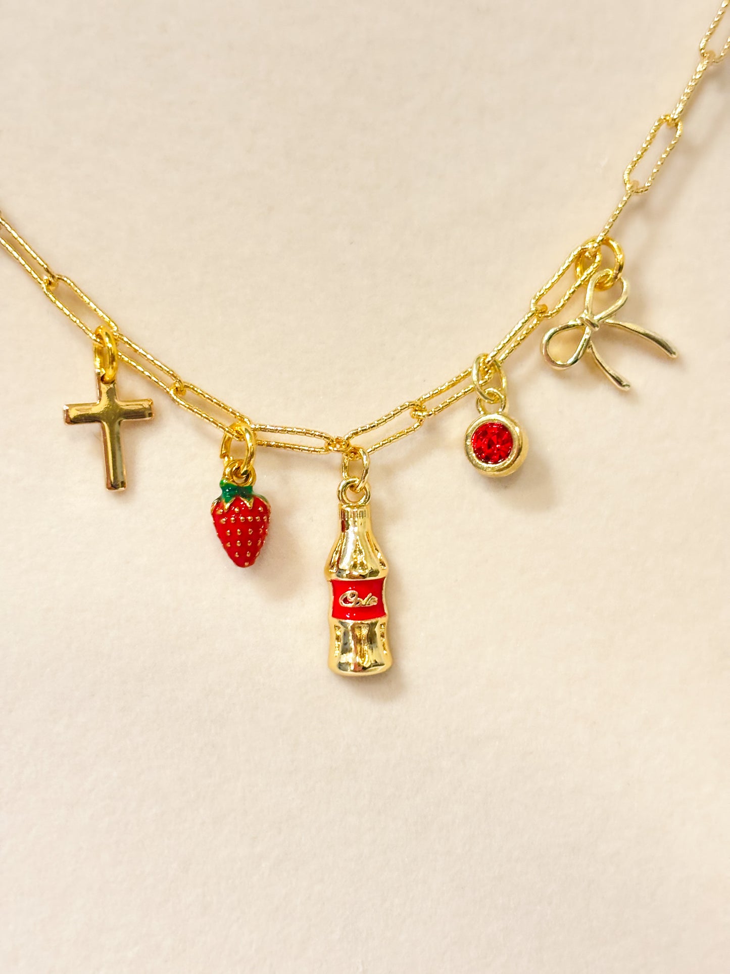 Sweet Faith Charm Necklace