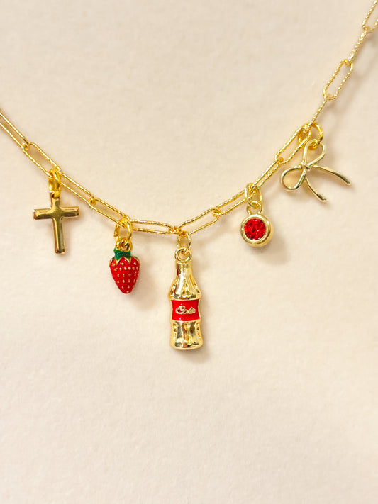 Sweet Faith Charm Necklace