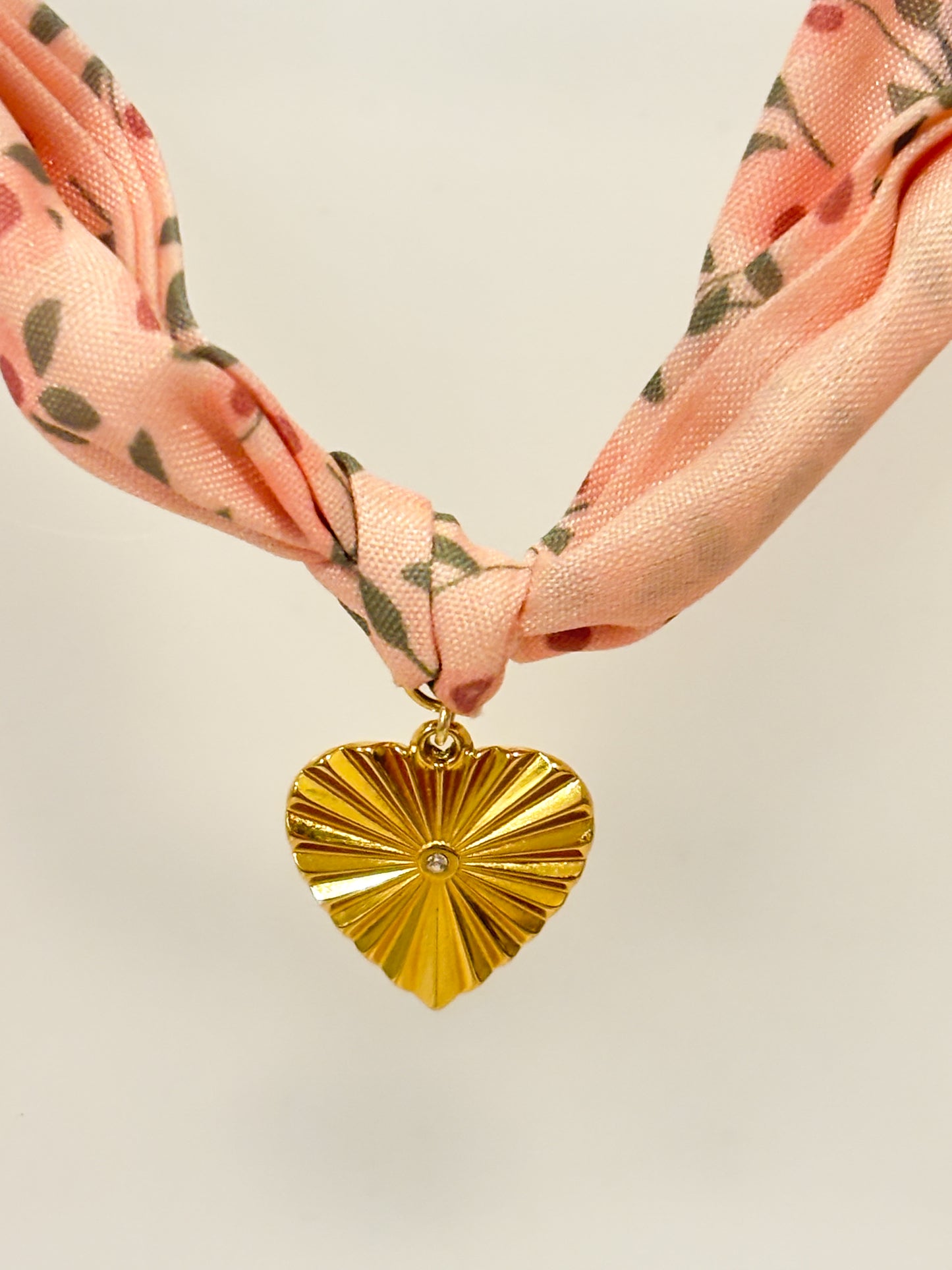 Heart of Devotion Scarf Necklace