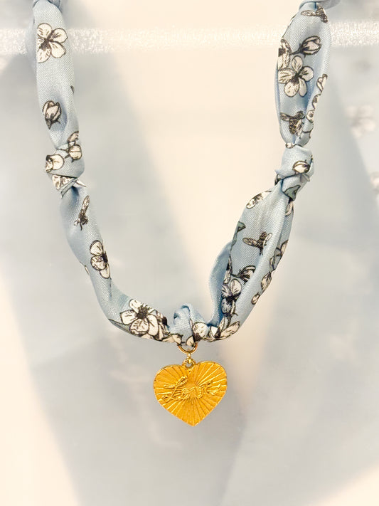 Love Everlasting Scarf Necklace