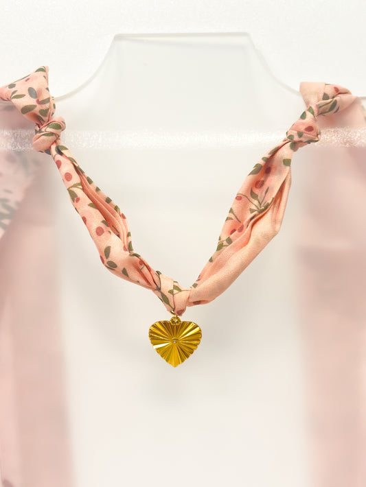 Heart of Devotion Scarf Necklace